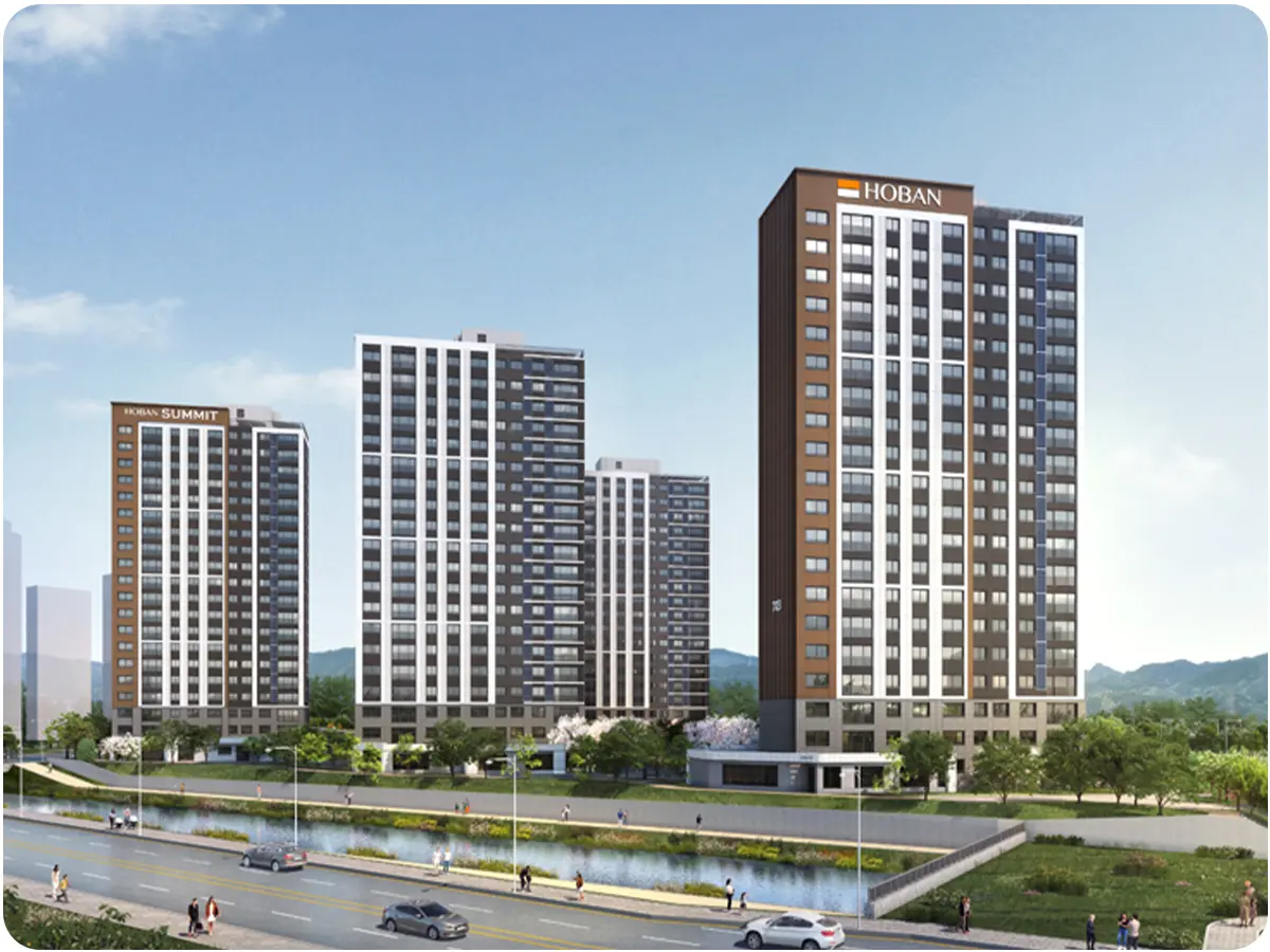 호반써밋 첨단3지구 A7BL 아파트 조감도